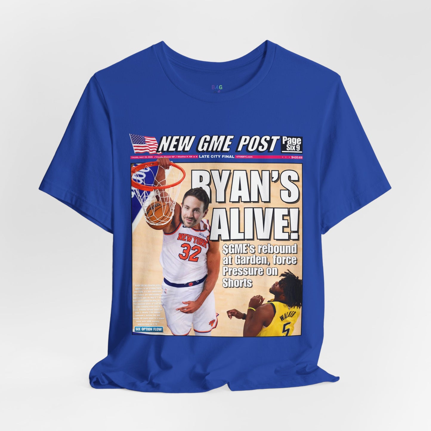 GME - Ryan Cohen Short Sleeve T-Shirt