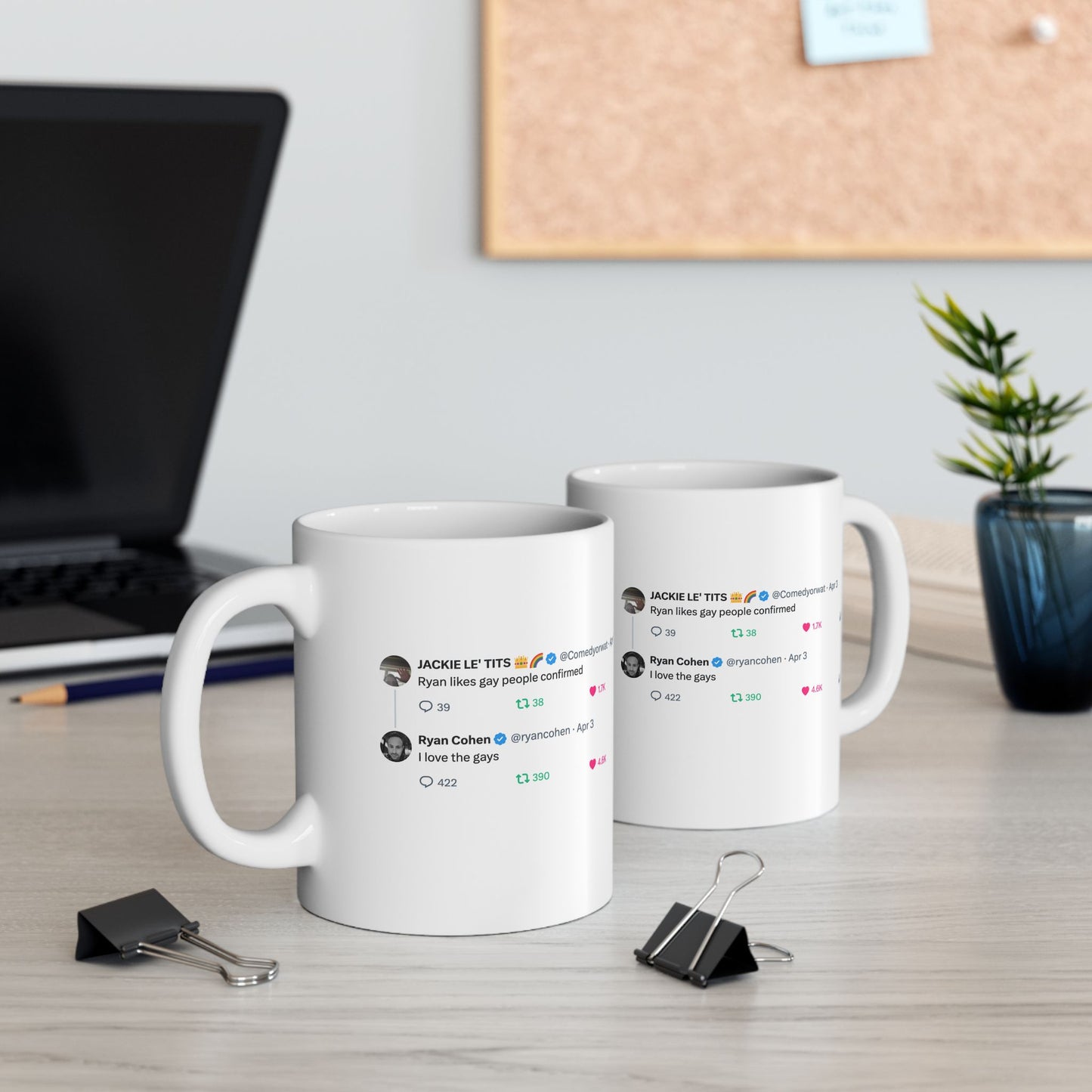 GME- Coffee Cup "I Love the Gays" 11oz, 15oz