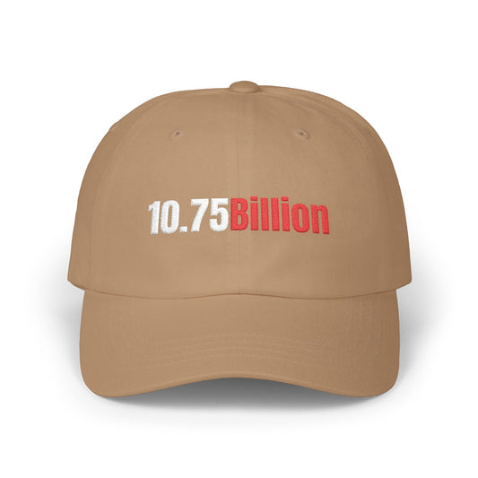 GME Hat – “10.75 Billion” Classic Dad Cap