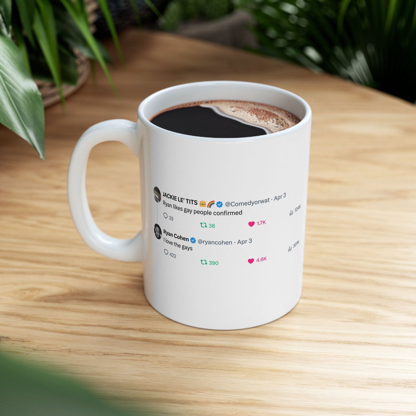 GME- Coffee Cup "I Love the Gays" 11oz, 15oz