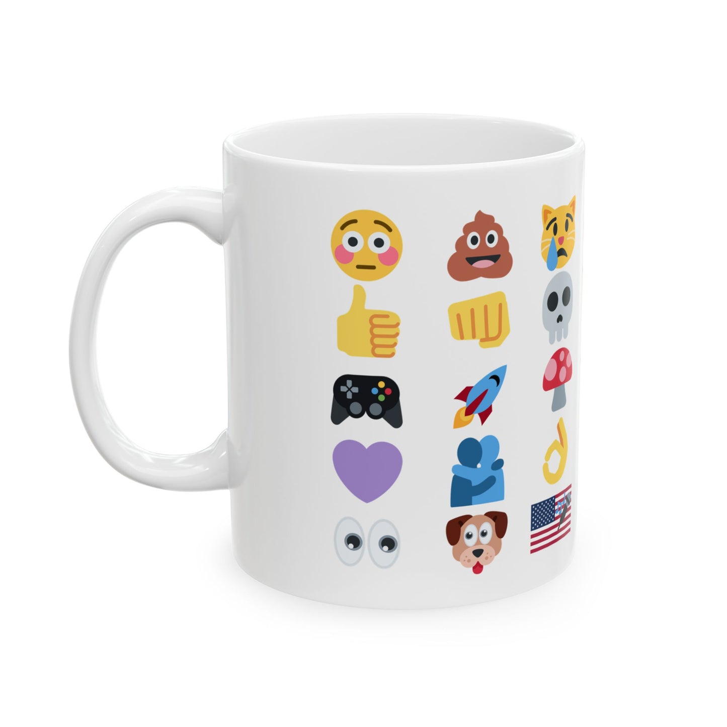GME- The Emoji Timeline Cup 11oz, 15oz