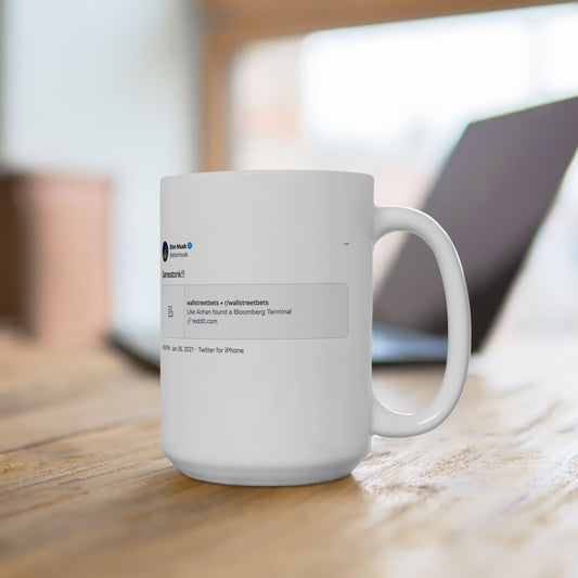 GME- Coffee Cup Gamestonk!! 11oz, 15oz
