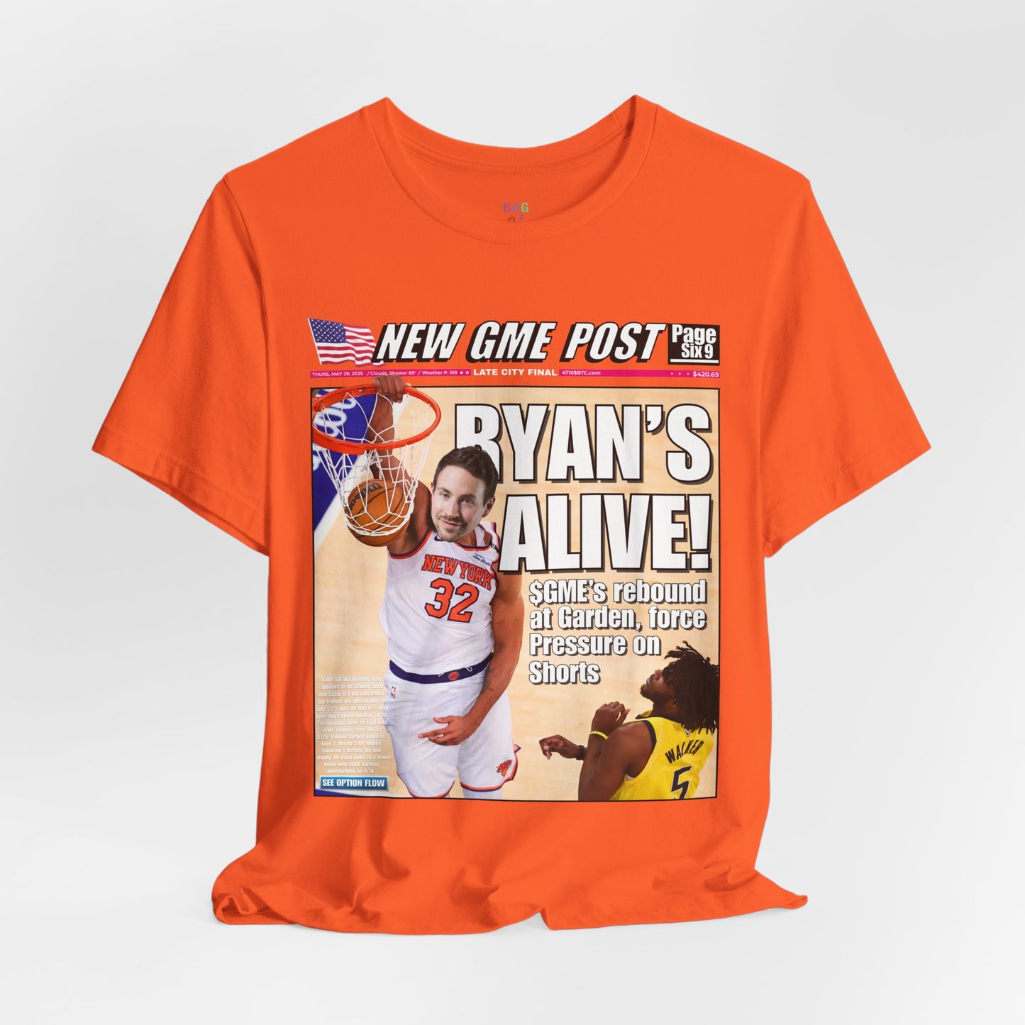GME - Ryan Cohen Short Sleeve T-Shirt
