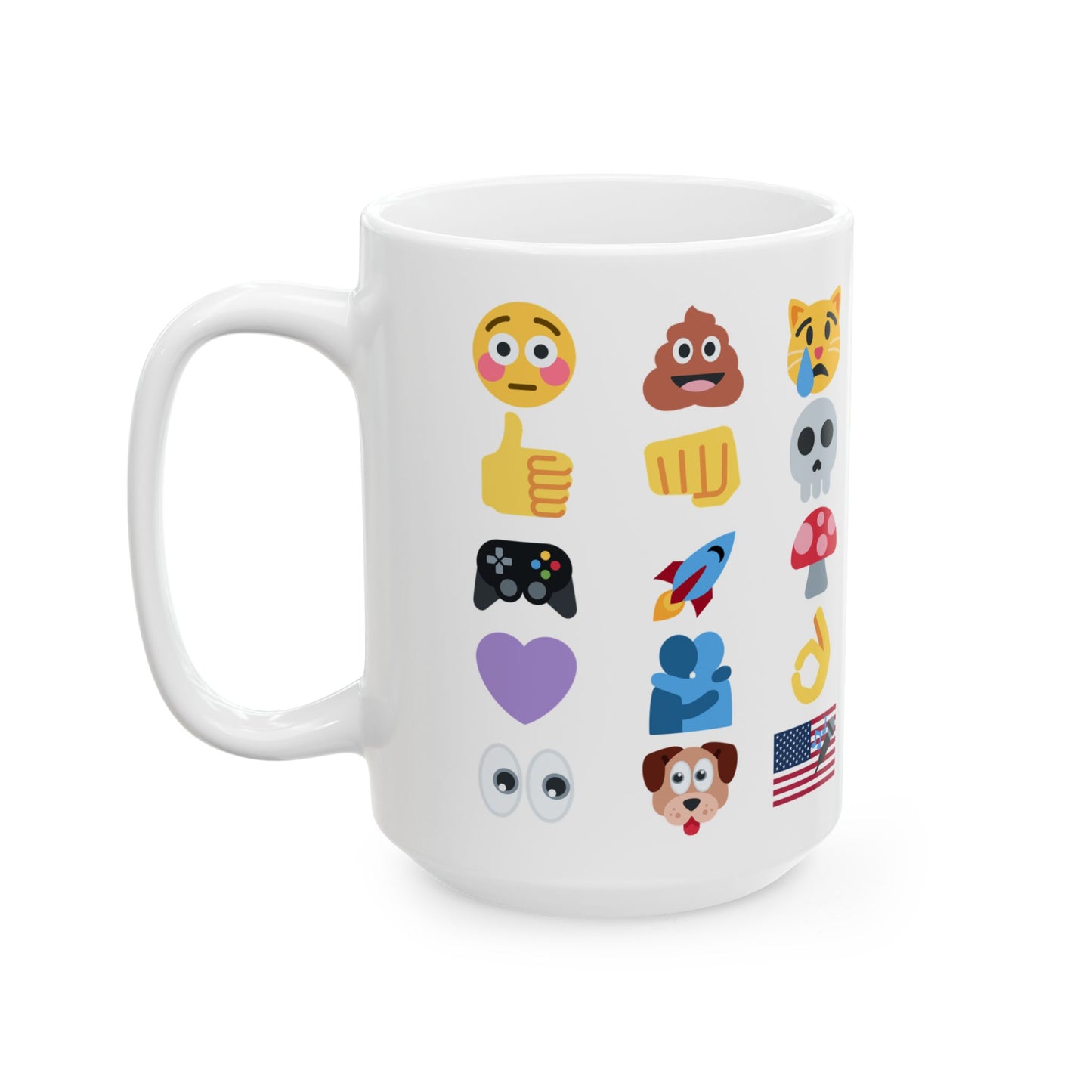 GME- The Emoji Timeline Cup 11oz, 15oz