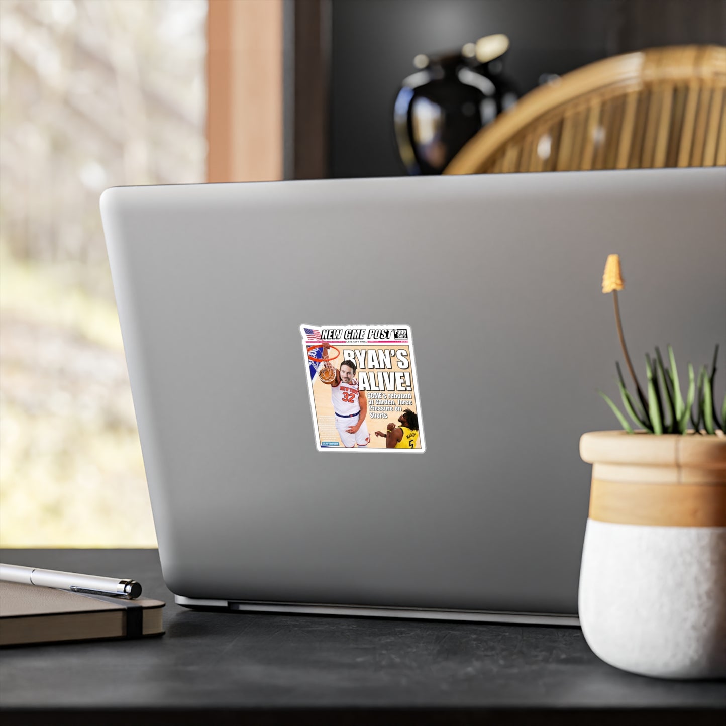 GME - Ryan Cohen Timeline Kiss-Cut Sticker