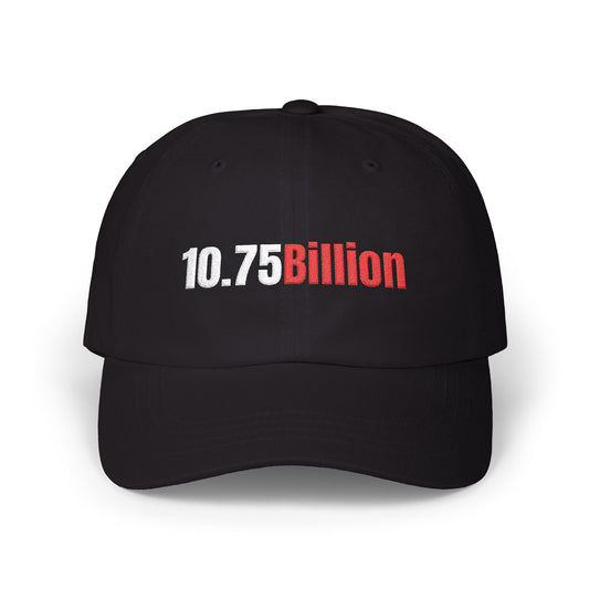 GME Hat – “10.75 Billion” Classic Dad Cap
