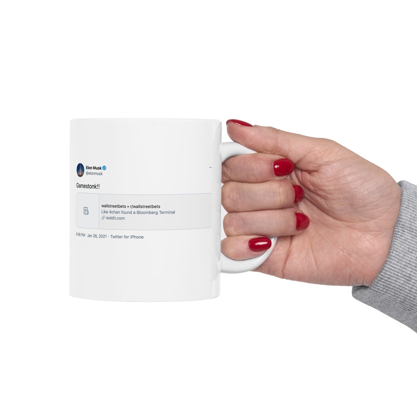 GME- Coffee Cup Gamestonk!! 11oz, 15oz