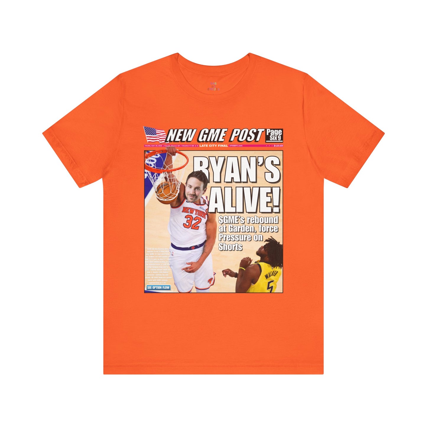 GME - Ryan Cohen Short Sleeve T-Shirt