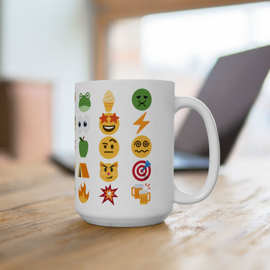 GME- The Emoji Timeline Cup 11oz, 15oz