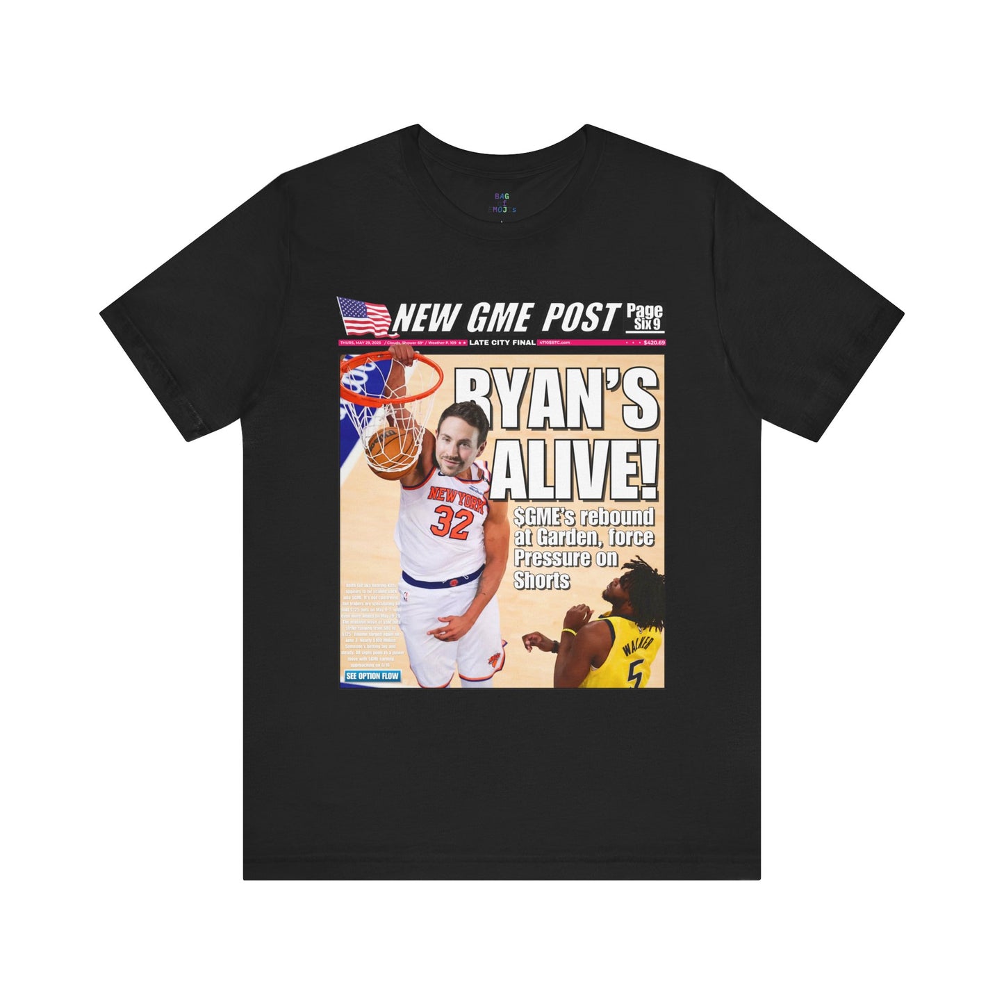 GME - Ryan Cohen Short Sleeve T-Shirt