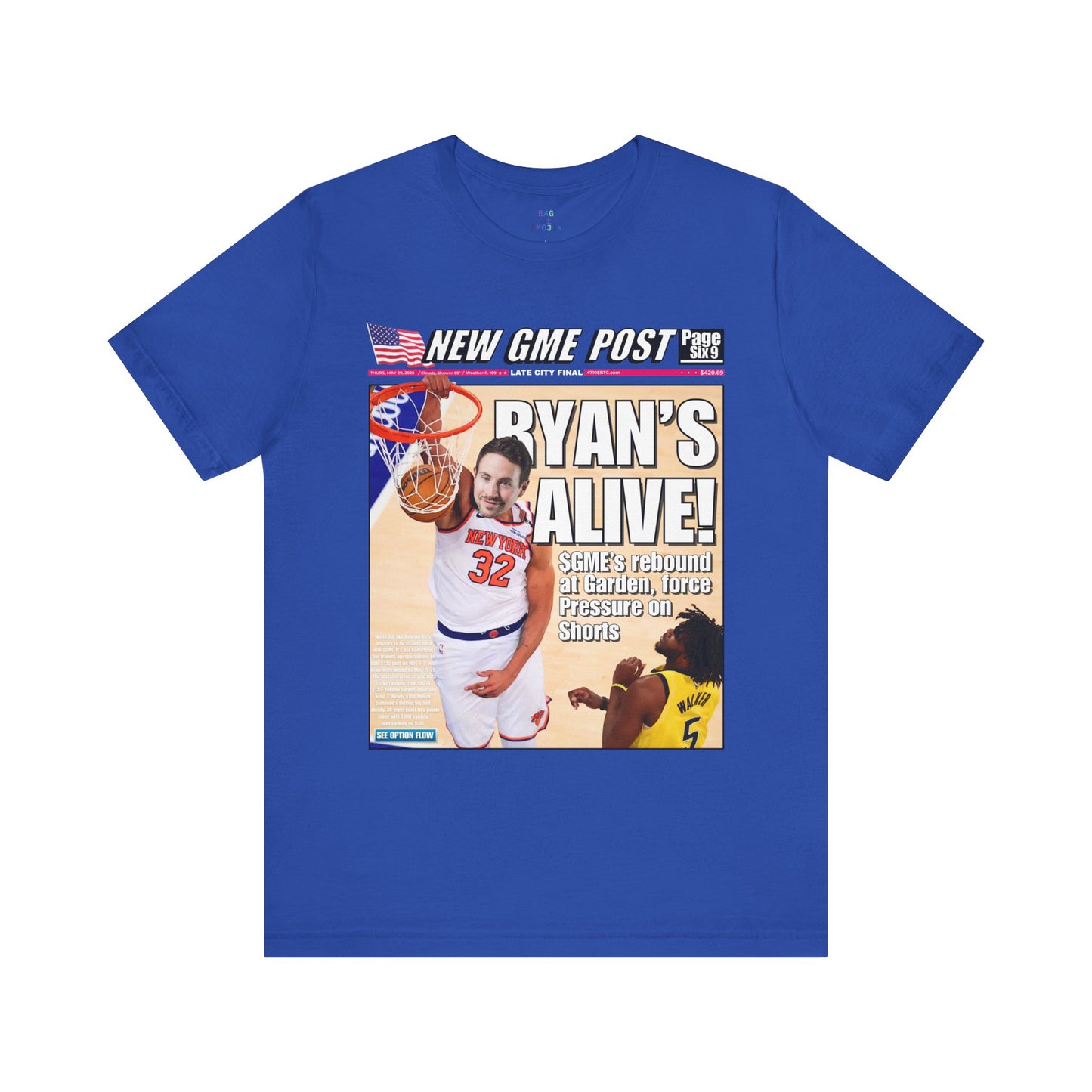 GME - Ryan Cohen Short Sleeve T-Shirt