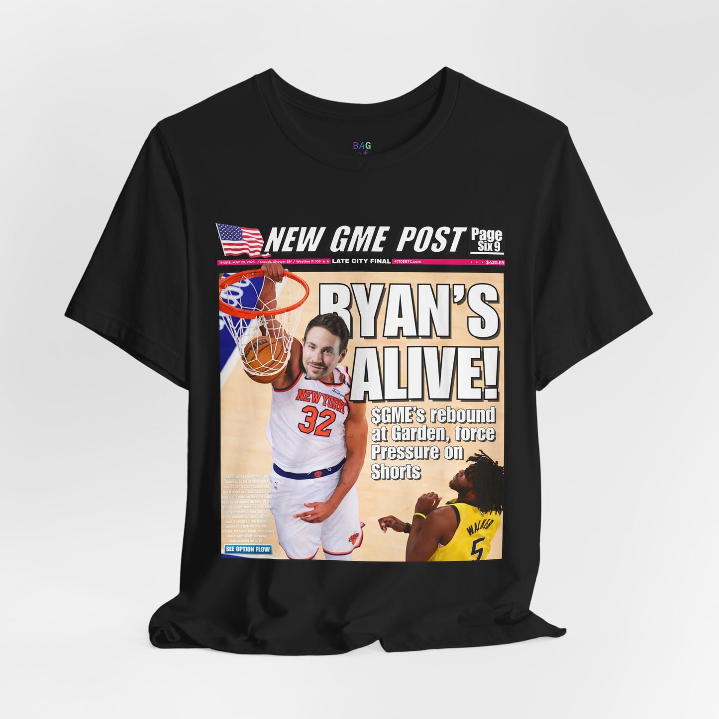 GME - Ryan Cohen Short Sleeve T-Shirt